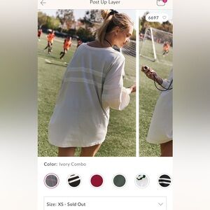 Free people movement post up layer